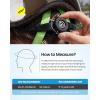 OutdoorMaster MIPS Kids Bike Helmet – Panther Jr. Toddler Helmet – Adjustable, Lightweight and Certified Kids Helmet – MIPS Bicycle Helmet for Kids Ages 5-13(Black Gray Snail)