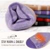 OutdoorMaster Merino Wool Ski Socks for Men & Women, Unisex Thermal Winter Warm Snowboarding Socks for Cold Weather(Purple Pink)