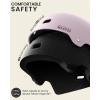 OutdoorMaster Skateboard Cycling Helmet – Two Removable Liners Ventilation Multi-Sport Scooter Roller Skate Inline Skating Rollerblading for Kids, Youth & Adults(Misty Sakura)