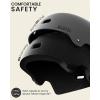 OutdoorMaster Skateboard Cycling Helmet – Two Removable Liners Ventilation Multi-Sport Scooter Roller Skate Inline Skating Rollerblading for Kids, Youth & Adults(Grey)