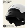 OutdoorMaster Skateboard Cycling Helmet – Two Removable Liners Ventilation Multi-Sport Scooter Roller Skate Inline Skating Rollerblading for Kids, Youth & Adults(White)