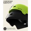 OutdoorMaster Skateboard Cycling Helmet – Two Removable Liners Ventilation Multi-Sport Scooter Roller Skate Inline Skating Rollerblading for Kids, Youth & Adults(Lemon)
