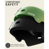 OutdoorMaster Skateboard Cycling Helmet – Two Removable Liners Ventilation Multi-Sport Scooter Roller Skate Inline Skating Rollerblading for Kids, Youth & Adults(Nature)