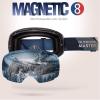 OutdoorMaster Ski Goggles Horizon – Snowboard Goggles with Ultra View, Frameless, Interchangeable Magnetic Lens