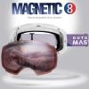 OutdoorMaster Ski Goggles PRO – Frameless, Interchangeable Lens 100% UV400 Protection Snow Goggles for Men & Women(A2-whiteframe Pinklens Vlt28%)