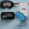 OutdoorMaster Ski Goggles PRO – Frameless, Interchangeable Lens 100% UV400 Protection Snow Goggles for Men & Women(Blackframe Clearbluelens Vlt60%)