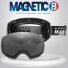 OutdoorMaster Ski Goggles PRO – Frameless, Interchangeable Lens 100% UV400 Protection Snow Goggles for Men & Women(Polarized Gray Vlt21%)