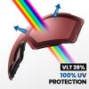 OutdoorMaster Ski Goggles PRO Replacement Lens – 20+ Choices(Vlt 28% Pink Silver)