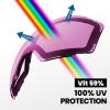 OutdoorMaster Ski Goggles PRO Replacement Lens – 20+ Choices(Vlt 59% Light Pink)