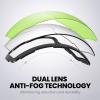 OutdoorMaster Ski Goggles PRO Replacement Lens – 20+ Choices(Vlt 80% Light Green)