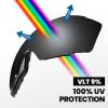 OutdoorMaster Ski Goggles PRO Replacement Lens – 20+ Choices(Vlt 9% Black – Polarized)