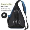 OutdoorMaster Sling Bag, Hiking Daypack, Crossbody Shoulder Chest Urban Outdoor Travel Backpack for Women & Men(Dark Blue 2)
