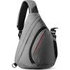 OutdoorMaster Sling Bag, Hiking Daypack, Crossbody Shoulder Chest Urban Outdoor Travel Backpack for Women & Men(Gray)