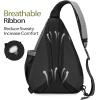 OutdoorMaster Sling Bag, Hiking Daypack, Crossbody Shoulder Chest Urban Outdoor Travel Backpack for Women & Men(Light Gray)