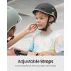 OutdoorMaster Toddler Helmet, Toddler Bike Helmet, Bike Helmet for Youth Boys & Girls, Kids Helmet with Visor, Dial Fit Adjustment Ventilation Multi-Sport Helmet for Bicycle Skate Scooter Longboard(Forest Owl)