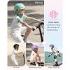 OutdoorMaster Toddler Helmet, Toddler Bike Helmet, Bike Helmet for Youth Boys & Girls, Kids Helmet with Visor, Dial Fit Adjustment Ventilation Multi-Sport Helmet for Bicycle Skate Scooter Longboard(Power Pink)