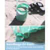 Qipi Beach Cabana – Easy to Set Up Canopy, Waterproof, Portable 6′ x 6′ Beach Shelter, Included Side Wall, Shade with UPF 50+ UV Protection, Ultimate Sun Umbrella – for Kids, Family & Friends(Pineapple Jungle-a)