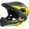 OutdoorMaster Kids Bike Helmet – Full Face Helmet for Kids – Adjustable, Detachable and Lightweight – for Multi-Sport – from Toddler to Youth(Yellow)