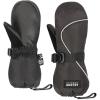 OutdoorMaster Kids Ski Mittens, Ski Winter Waterproof Thermal Snow Gloves for Boys & Girls, Skiing, Snowboard, Winter Sports(Black)