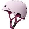 OutdoorMaster Skateboard Cycling Helmet – Two Removable Liners Ventilation Multi-Sport Scooter Roller Skate Inline Skating Rollerblading for Kids, Youth & Adults(Misty Sakura)