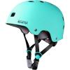 OutdoorMaster Skateboard Cycling Helmet – Two Removable Liners Ventilation Multi-Sport Scooter Roller Skate Inline Skating Rollerblading for Kids, Youth & Adults(mint Green)