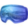 OutdoorMaster Ski Goggles PRO Replacement Lens – 20+ Choices(Vlt 38% Blue)