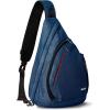 OutdoorMaster Sling Bag, Hiking Daypack, Crossbody Shoulder Chest Urban Outdoor Travel Backpack for Women & Men(Dark Blue 2)