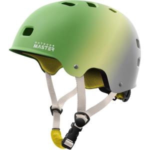 OutdoorMaster Skateboard Cycling Helmet – Two Removable Liners Ventilation Multi-Sport Scooter Roller Skate Inline Skating Rollerblading for Kids, Youth & Adults(Nature)