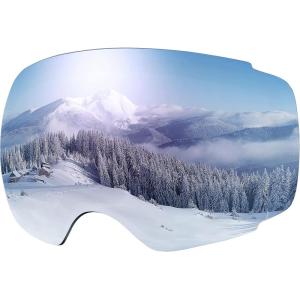 OutdoorMaster Ski Goggles PRO Replacement Lens – 20+ Choices(Vlt 12% Sapphire)