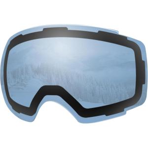 OutdoorMaster Ski Goggles PRO Replacement Lens – 20+ Choices(Vlt 42% Polarized Blue)