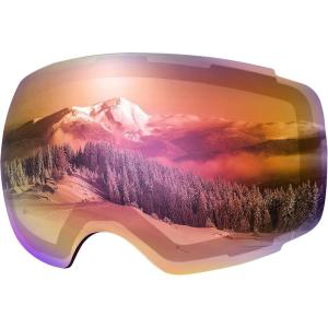 OutdoorMaster Ski Goggles PRO Replacement Lens – 20+ Choices(Vlt 45% Fuchsia)