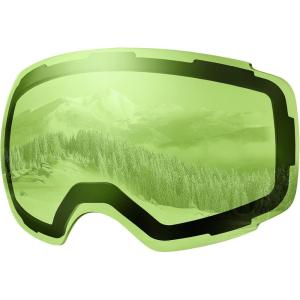 OutdoorMaster Ski Goggles PRO Replacement Lens – 20+ Choices(Vlt 80% Light Green)