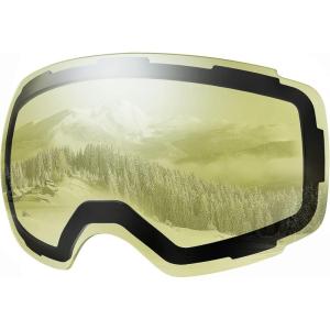 OutdoorMaster Ski Goggles PRO Replacement Lens – 20+ Choices(Vlt 91% Yellow)