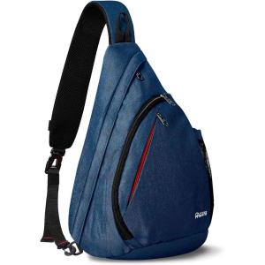OutdoorMaster Sling Bag, Hiking Daypack, Crossbody Shoulder Chest Urban Outdoor Travel Backpack for Women & Men(Dark Blue 2)