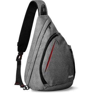 OutdoorMaster Sling Bag, Hiking Daypack, Crossbody Shoulder Chest Urban Outdoor Travel Backpack for Women & Men(Gray)