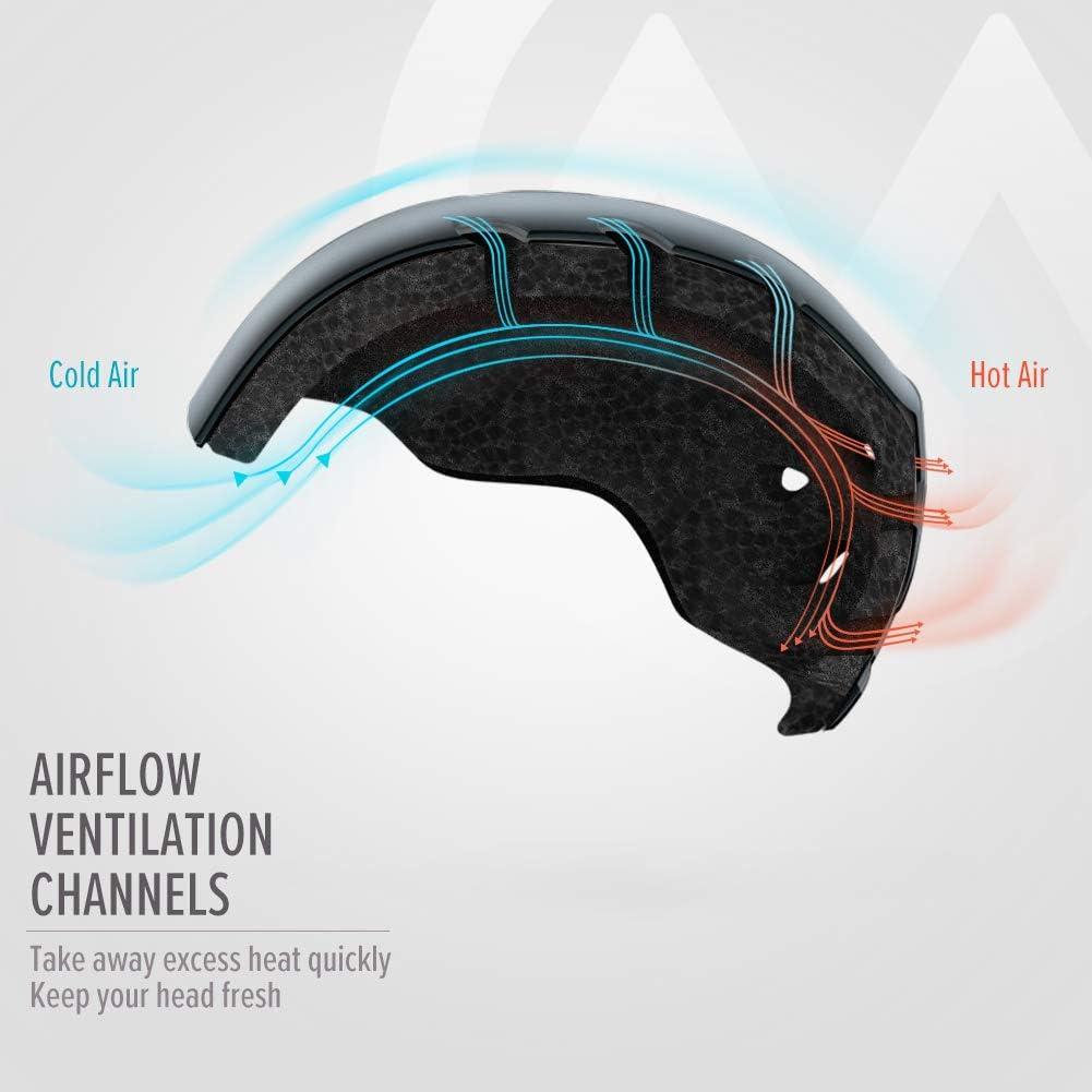 imageOutdoorMaster Kelvin Ski Helmet Snowboard Helmet for Men Women ampamp YouthGray