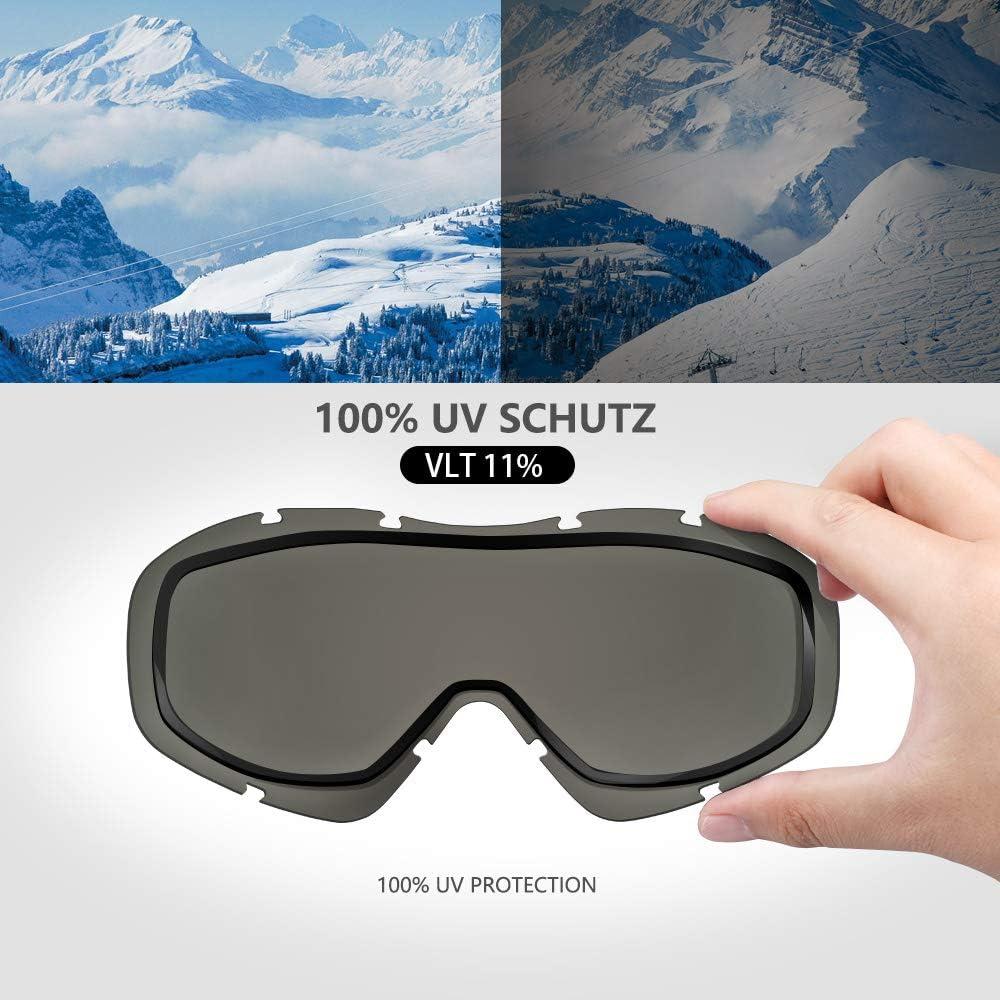 imageOutdoorMaster OTG Ski Goggles Over Glasses SkiSnowboard Goggles for Men Women ampamp Youth 100 UV ProtectionA1vlt 11
