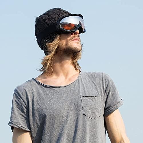 imageOutdoorMaster OTG Ski Goggles Over Glasses SkiSnowboard Goggles for Men Women ampamp Youth 100 UV ProtectionVlt 24