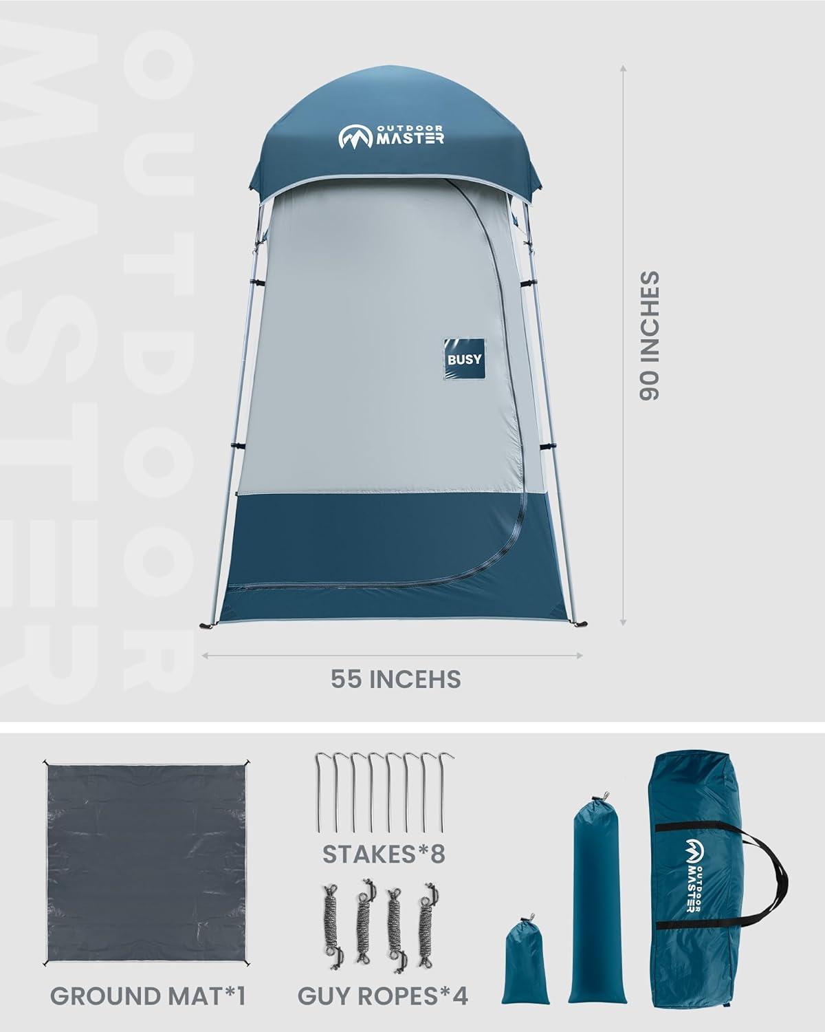 imageOutdoorMaster Privacy Shower Tent Changing Room Camp Toilet Shelter for Camping ampamp Beach