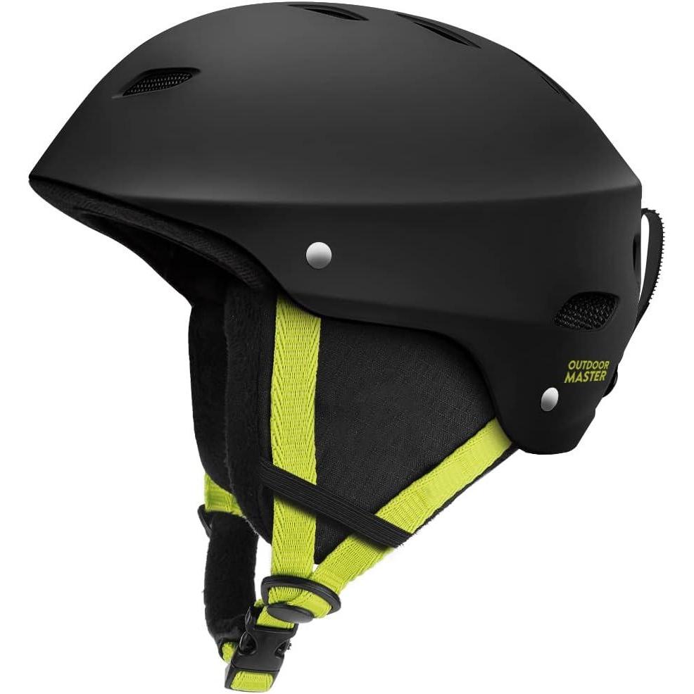 imageOutdoorMaster Kelvin Ski Helmet Snowboard Helmet for Men Women ampamp YouthBlacklemon
