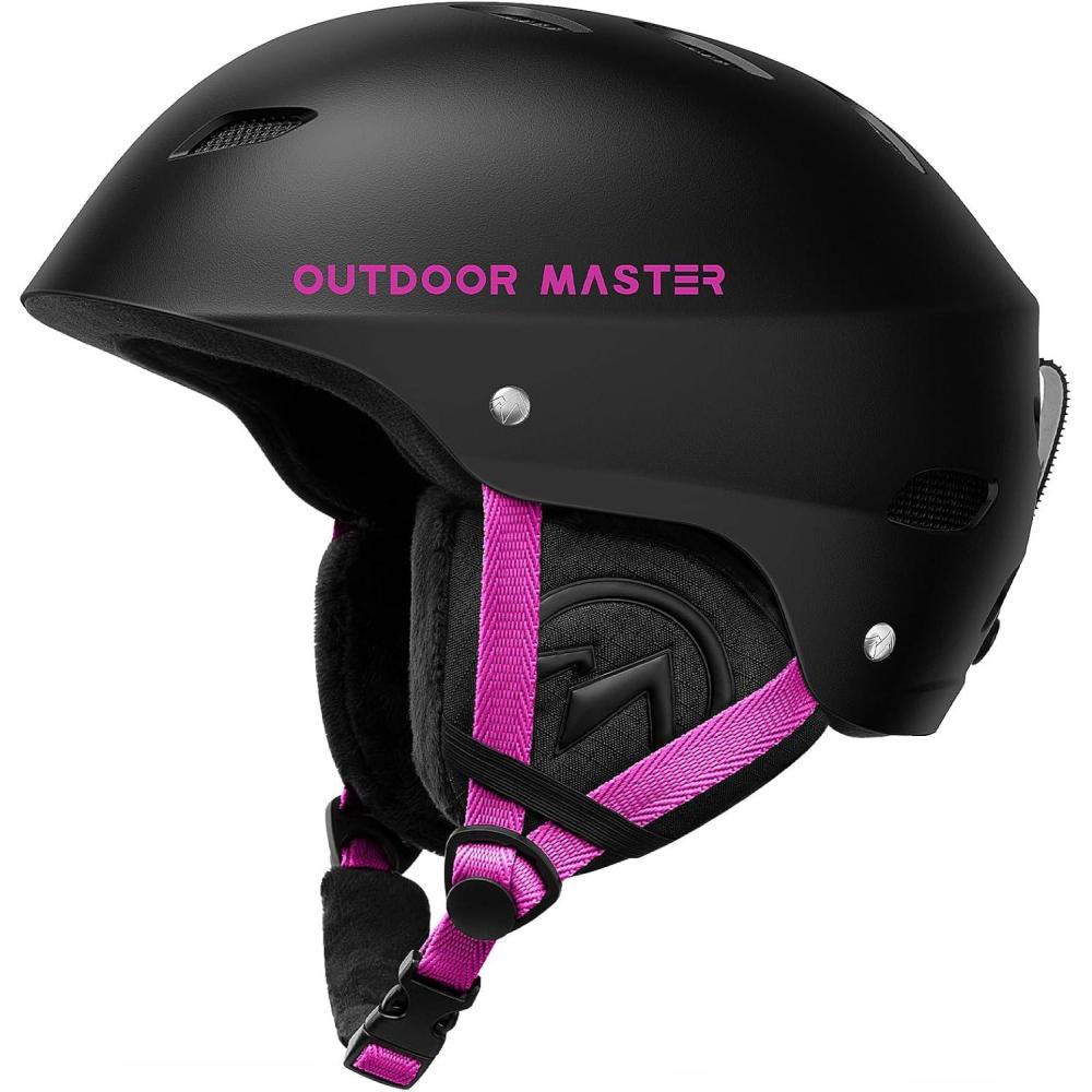 imageOutdoorMaster Kelvin Ski Helmet Snowboard Helmet for Men Women ampamp YouthBlackpink
