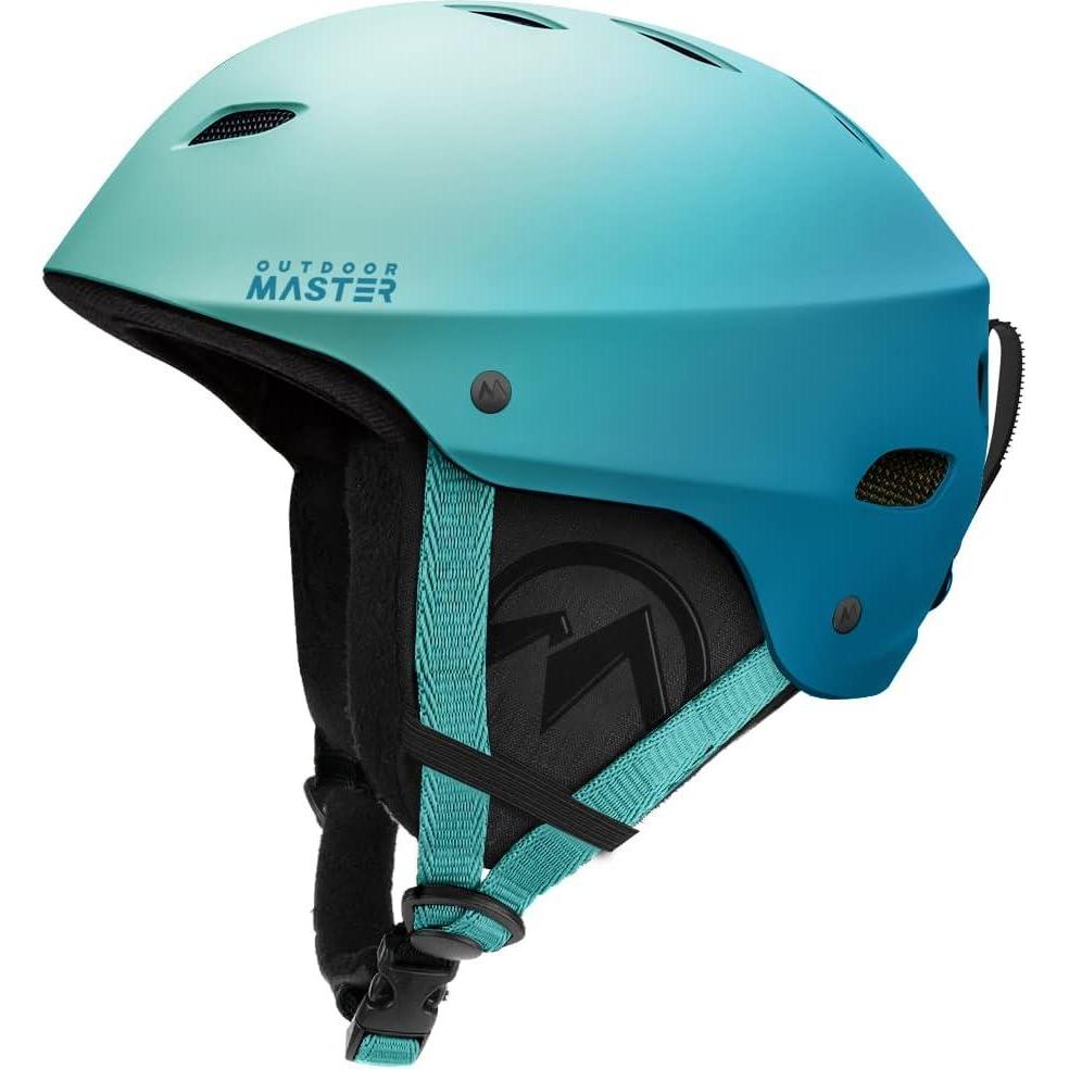 imageOutdoorMaster Kelvin Ski Helmet Snowboard Helmet for Men Women ampamp YouthGradient Green