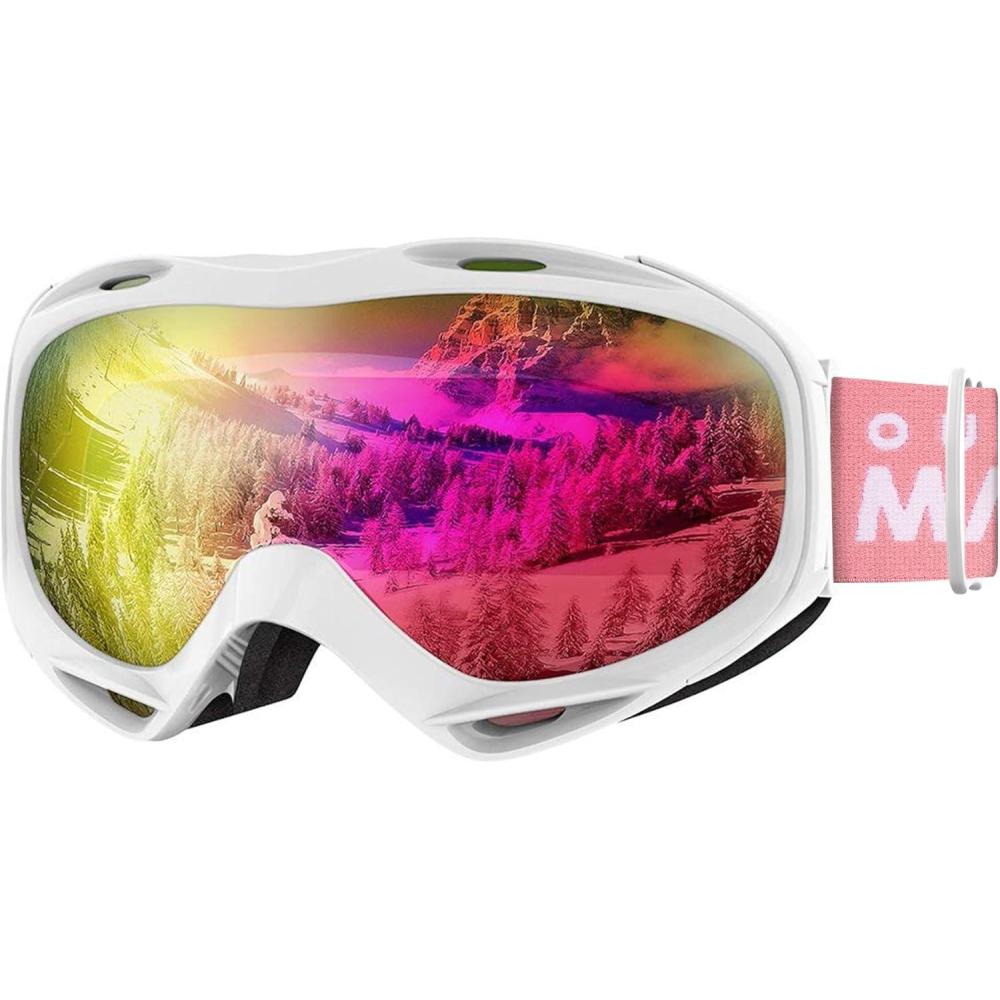 imageOutdoorMaster OTG Ski Goggles Over Glasses SkiSnowboard Goggles for Men Women ampamp Youth 100 UV ProtectionA1vlt 135