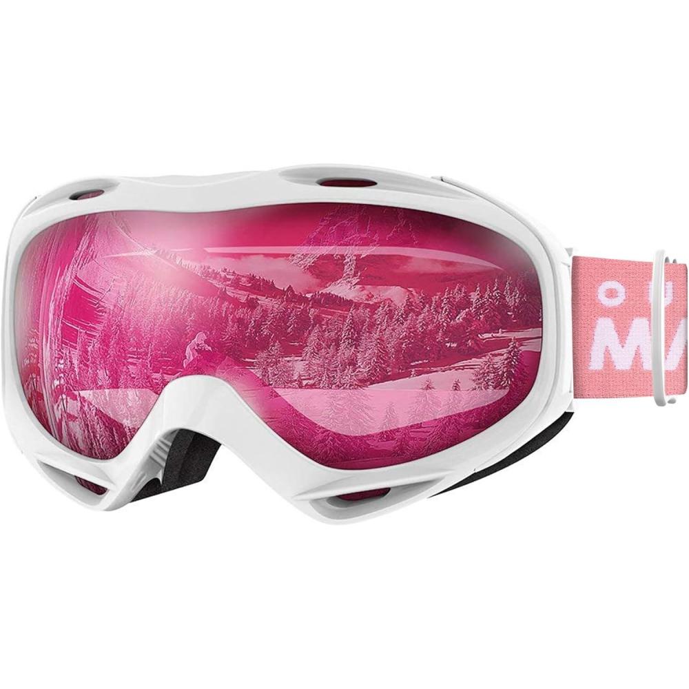 imageOutdoorMaster OTG Ski Goggles Over Glasses SkiSnowboard Goggles for Men Women ampamp Youth 100 UV ProtectionA1vlt 46
