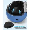 OutdoorMaster Anoa Kids Ski Helmet – Adjustable Snowboard Helmet – Durable PC Shell, Shock-Absorbing EPS Core & Cooling Vents – Certified Snow Sports Helmet for Boys, Girls & Youth(Blue)