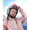 OutdoorMaster Anoa Kids Ski Helmet and Goggles Set – Snowboard Helmet with Ski Goggles – Durable PC Shell, Shock-Absorbing EPS Core & Adjustable Fit – Certified Snow Helmets for Boys, Girls & Youth(Pink)