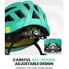 OutdoorMaster Gem Recreational MIPS Cycling Helmet – Two Removable Liners & Ventilation in Multi-Environment – Bike Helmet in Mountain, Motorway for Youth & Adult(Mint Green)