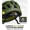 OutdoorMaster Gem Recreational MIPS Cycling Helmet – Two Removable Liners & Ventilation in Multi-Environment – Bike Helmet in Mountain, Motorway for Youth & Adult(Palm Green)