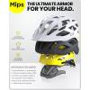 OutdoorMaster Gem Recreational MIPS Cycling Helmet – Two Removable Liners & Ventilation in Multi-Environment – Bike Helmet in Mountain, Motorway for Youth & Adult(Chalk Cliff)
