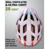 OutdoorMaster Gem Recreational MIPS Cycling Helmet – Two Removable Liners & Ventilation in Multi-Environment – Bike Helmet in Mountain, Motorway for Youth & Adult(Misty Sakura)